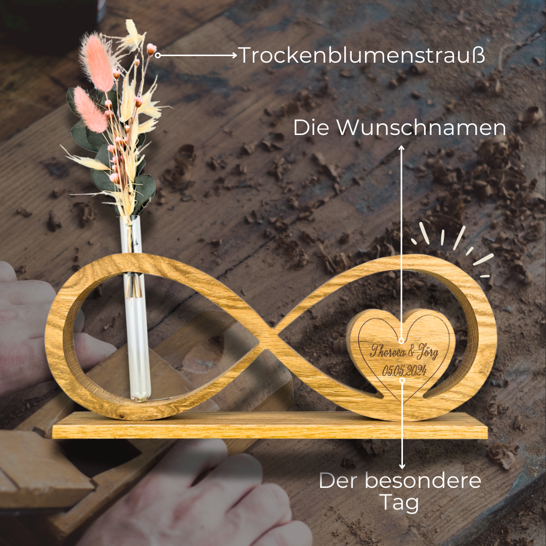 Endlose Liebe Schleife