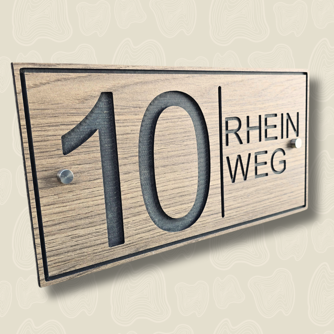 Hausnummer – Hochwertig, rostfrei & perfekt für dein Zuhause