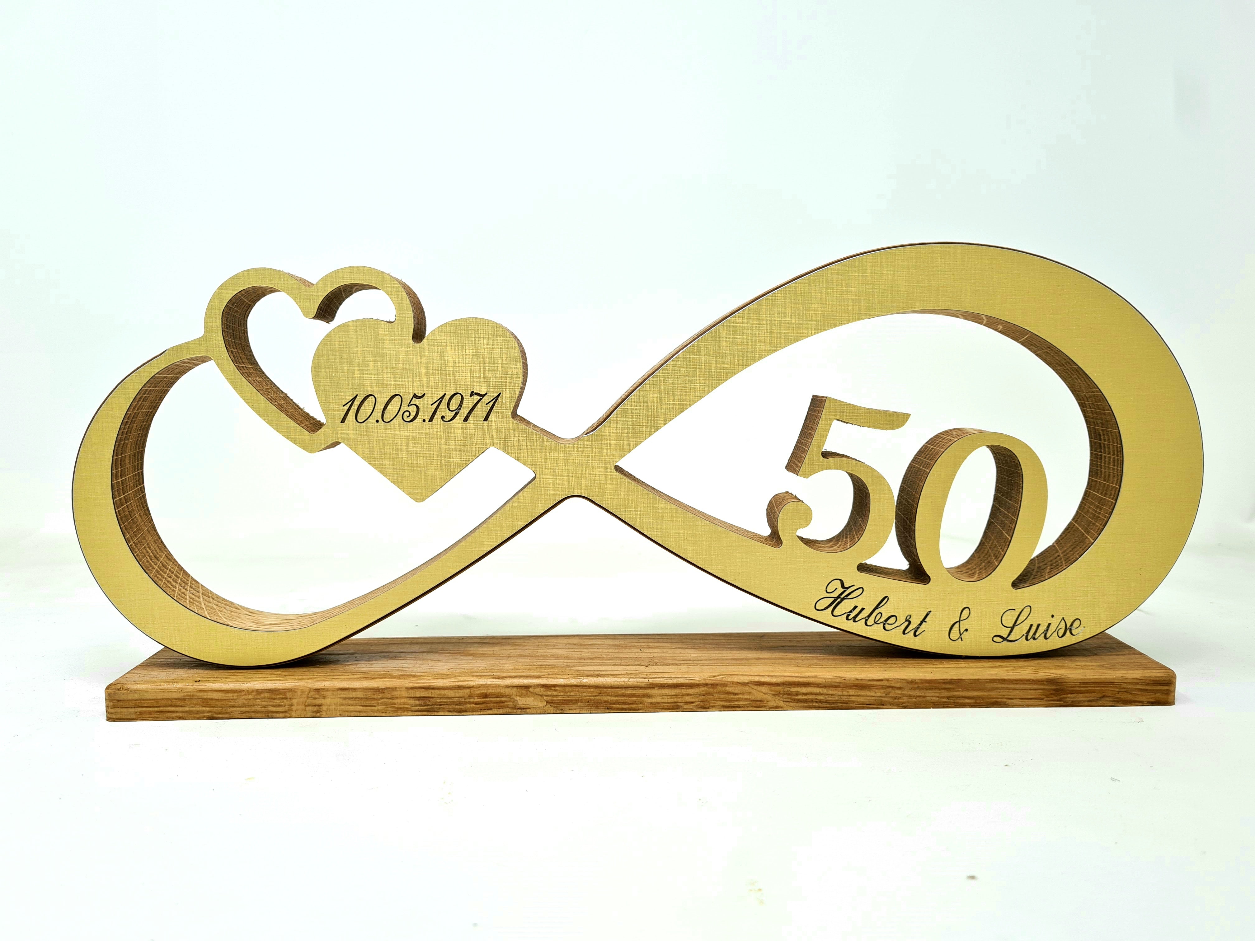 Endlosschleife Goldhochzeit