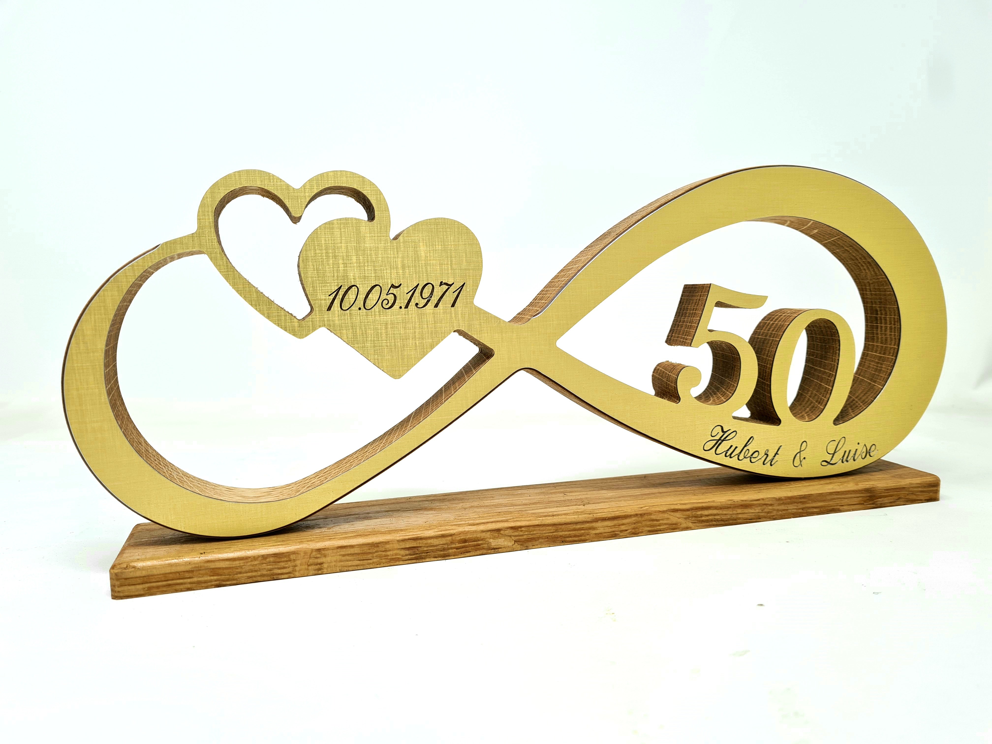 Endlosschleife Goldhochzeit